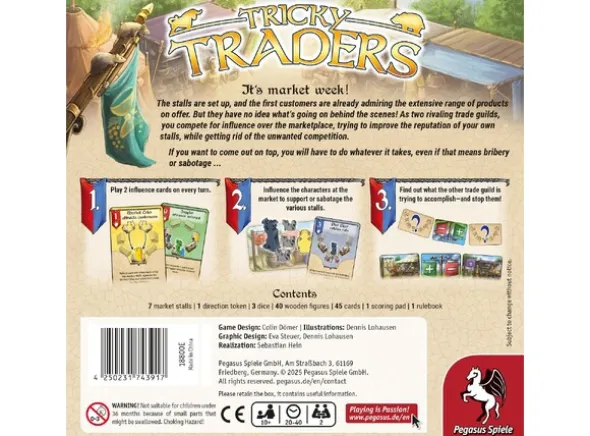 Tricky Traders Brettspill
