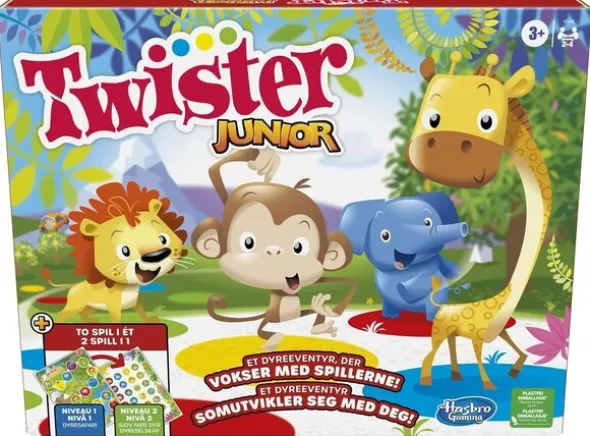 Twister Junior 2 Games In 1 Brettspill