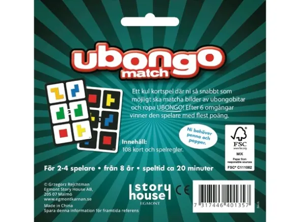 Ubongo Match - SVENSK