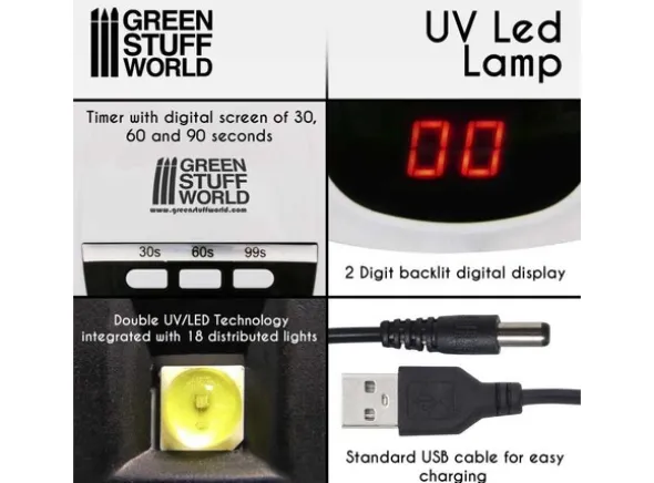 Ultraviolet LED Lamp - UV Lys