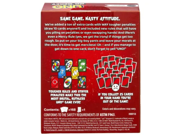 UNO No Mercy Kortspill