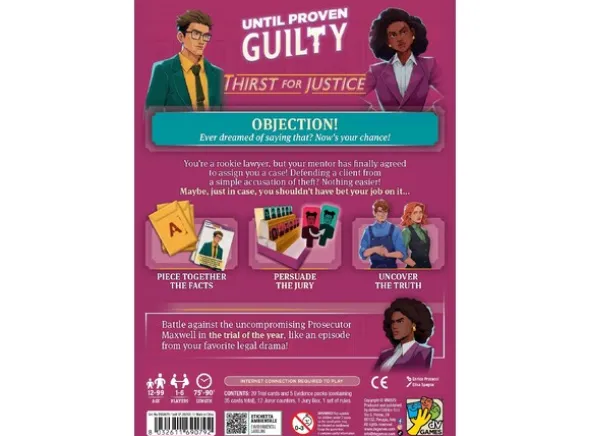 Until Proven Guilty Kortspill