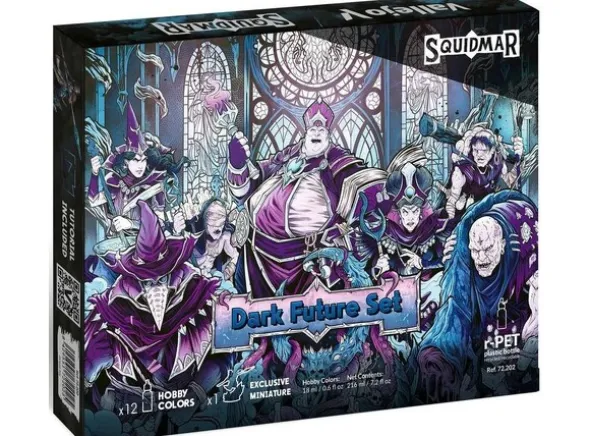 Vallejo Dark Future Paint Set