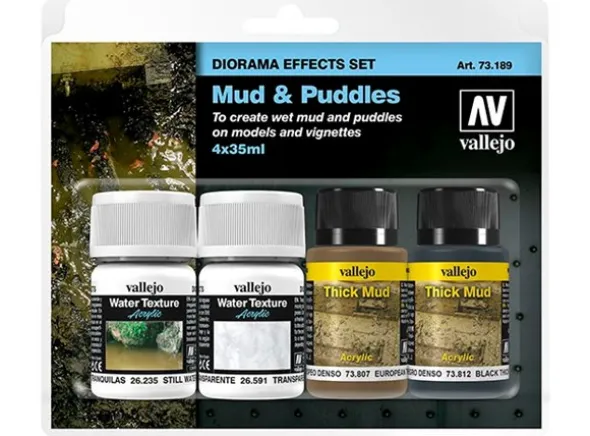 Vallejo Diorama Effects Set Mud/Puddles