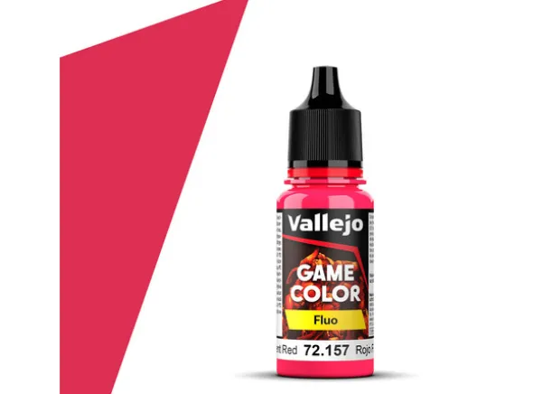 Vallejo Game Color Fluorescent Red