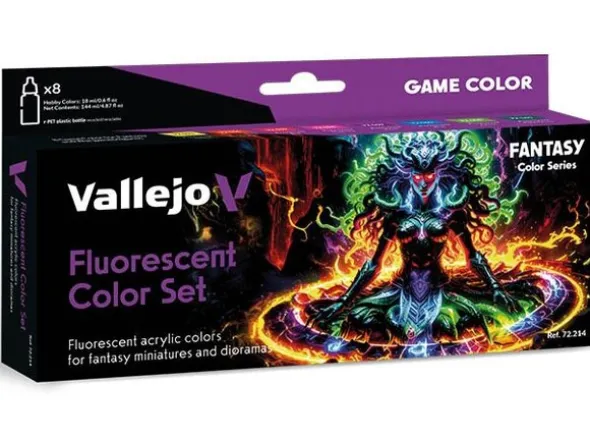 Vallejo Game Color Fluorescent Set