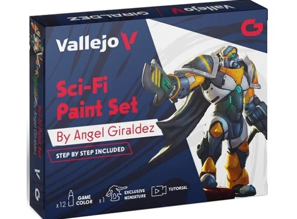 Vallejo Game Color Sci-Fi Paint Set