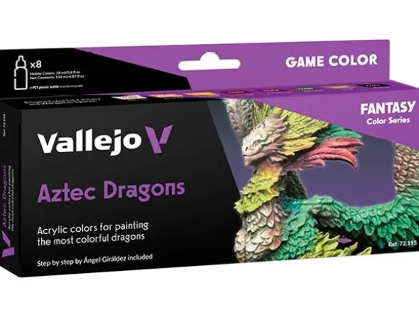 Vallejo Game Color Set Aztec Dragons