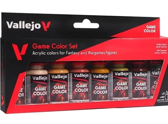 Vallejo Game Color Set Skin Tone