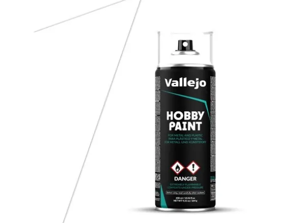 Vallejo Hobby Paint Spray White 400ml