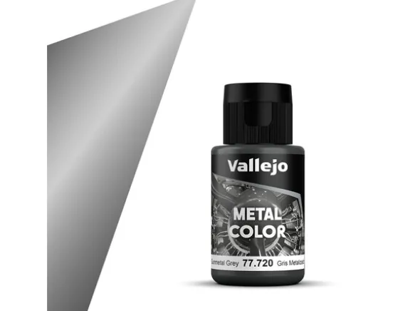 Vallejo Metal Color Gunmetal Grey 32ml