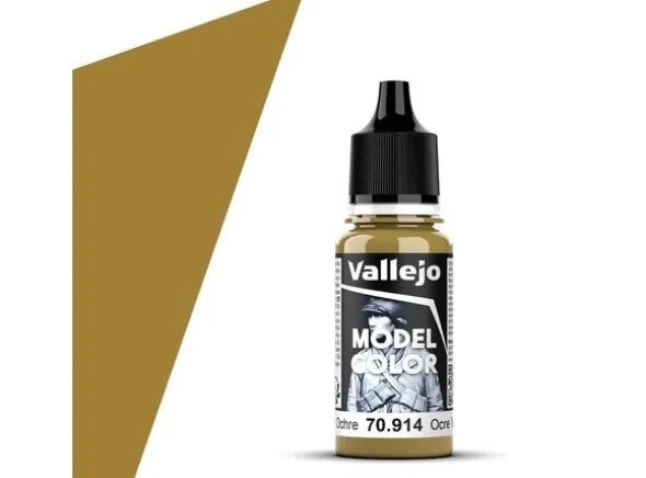 Vallejo Model Color Green Ochre 17ml