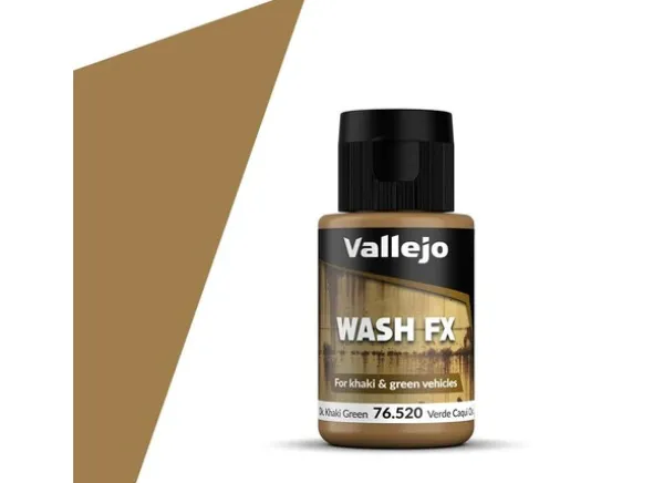 Vallejo Model Wash - Dark Khaki Green