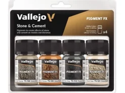 Vallejo Pigment Set Stone & Cement