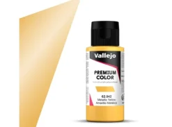 Vallejo Premium Metallic Yellow 60ml