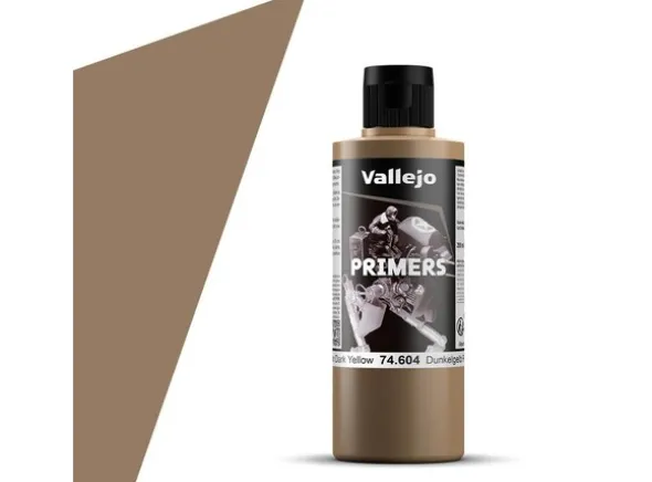 Vallejo Primer German Dark Yellow 200ml