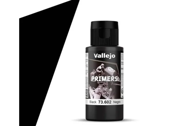 Vallejo Surface Primer Black/ Sort 60ml