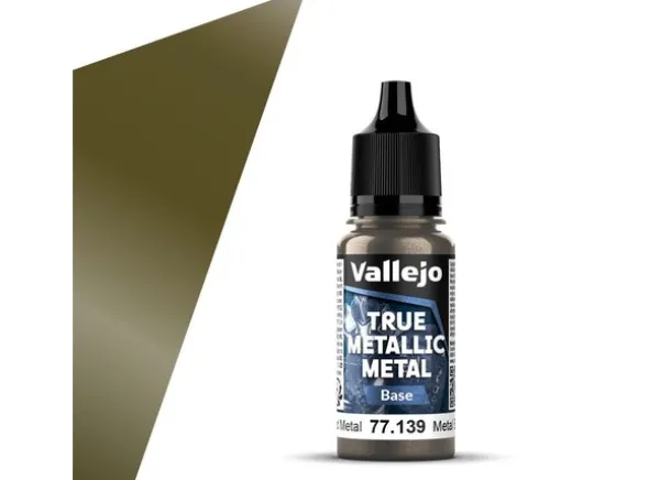 Vallejo True Metallic Base Aged Metal
