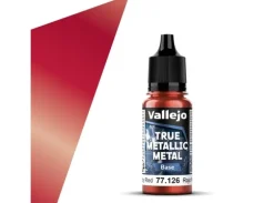 Vallejo True Metallic Base Ruby Red