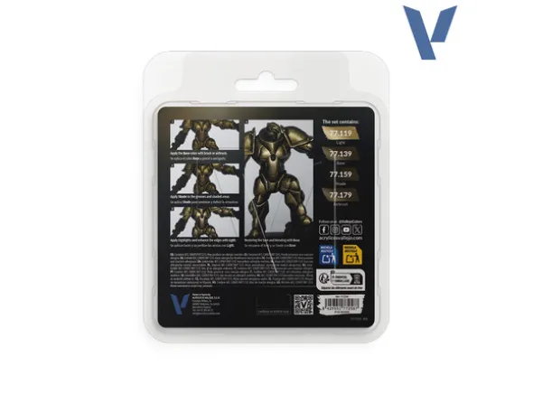 Vallejo True Metallic Set Aged Metal