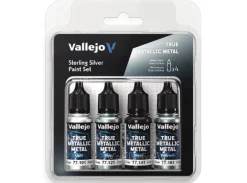 Vallejo True Metallic Set Sterling