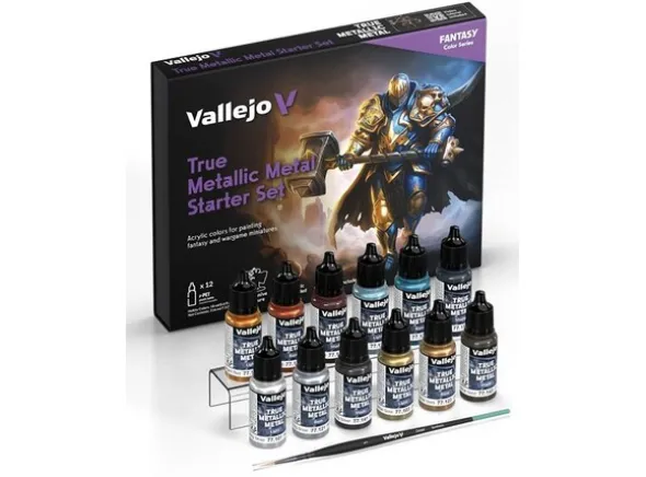 Vallejo True Metallic Starter Set
