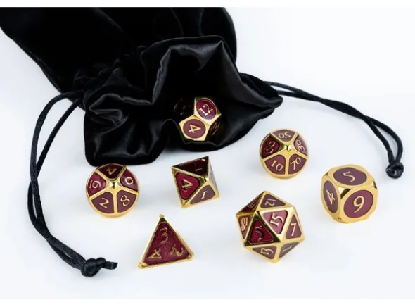 Velvet Dice Bag - Svart