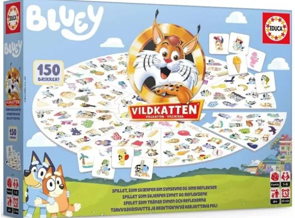Vildkatten Bluey Brettspill