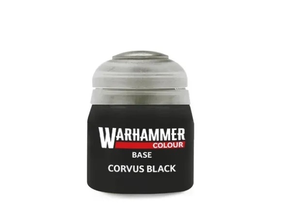 Warhammer Colour Base Corvus Black