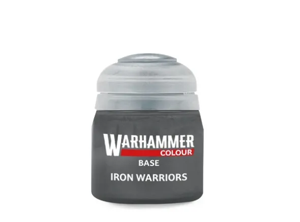 Warhammer Colour Base Iron Warriors