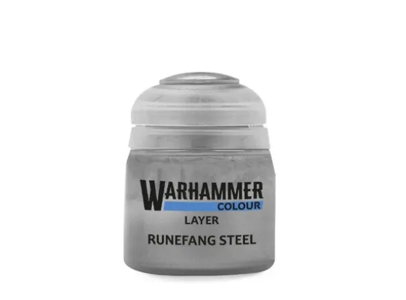 Warhammer Colour Layer Runefang Steel