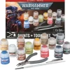 Warhammer 40K Paints + Tools Set
