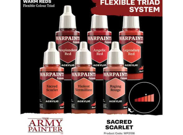 Warpaints Fanatic Sacred Scarlet