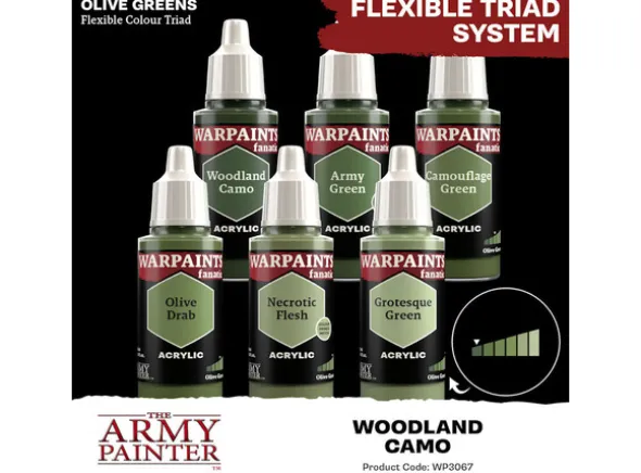 Warpaints Fanatic Woodland Camo
