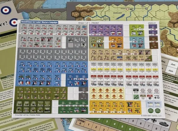 Western Campaigns Brettspill