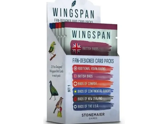 Wingspan Fan Designed Card Pack 1