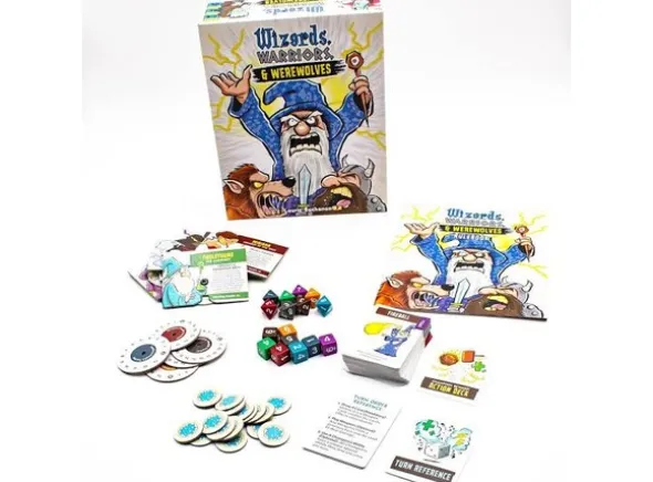 Wizerds Warriors & Werewolves Kortspill