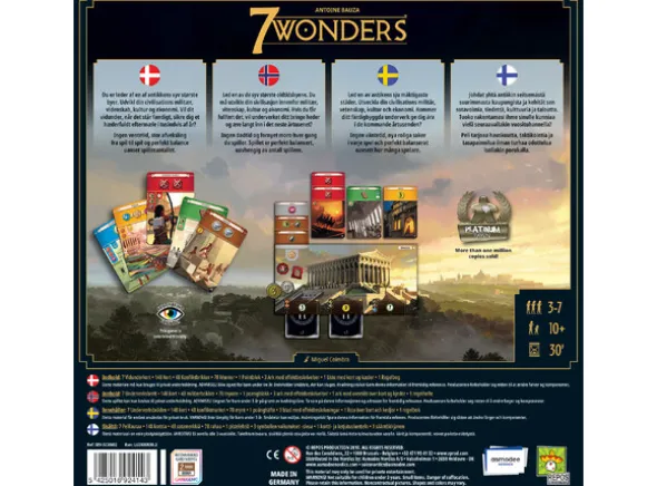 7 Wonders Brettspill - Norsk