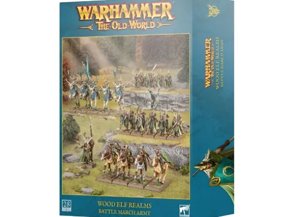 Wood Elf Realms Battle March Army