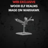 Wood Elf Realms Mage on Warhawk