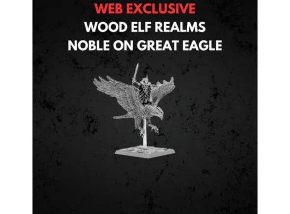 Wood Elf Realms Noble on Great Eagle