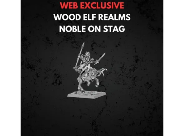 Wood Elf Realms Noble on Great Stag