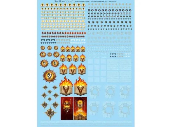 Word Bearers Legion Transfer Sheet