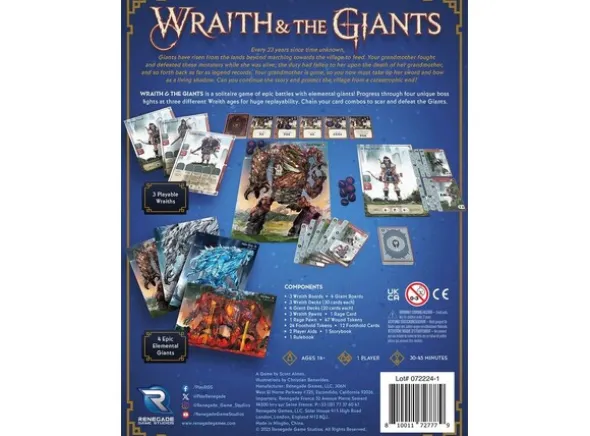 Wraith & The Giants Brettspill