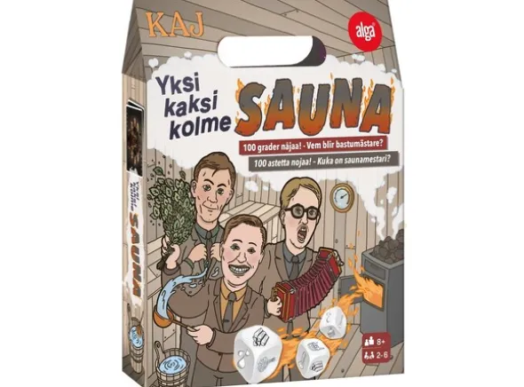 Yksi Kaksi Kolme Sauna - SVENSK